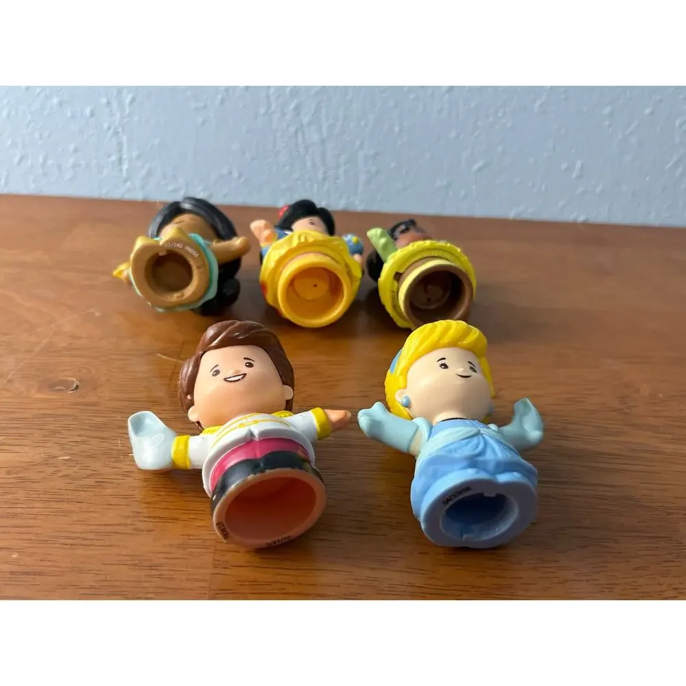 Fisher Price Little People Disney Princess Prince Lot of 5